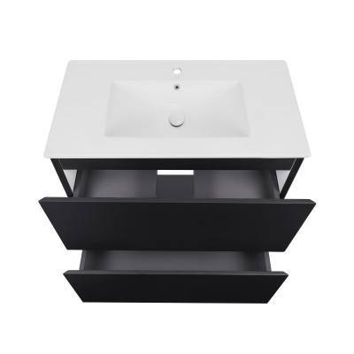 Будкрам купить Комплект Qtap Tern 700х580х437 Matt black тумба подвесная + раковина врезная QT1772TPL7023070CMB Комплект Qtap Tern 700х580х437 Matt black тумба подвесная + раковина врезная QT1772TPL7023070CMB 5