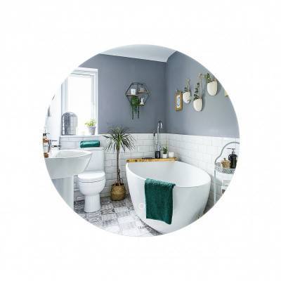 Будкрам купить Зеркало Qtap Scorpio R590 с LED-подсветкой и антизапотеванием QT14782001W