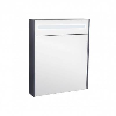 Будкрам купити Дзеркальна шафа підвісна Qtap Robin 600х730х145 Graphite з LED-підсвічуванням QT1377ZP6002G Дзеркальна шафа підвісна Qtap Robin 600х730х145 Graphite з LED-підсвічуванням QT1377ZP6002G 3