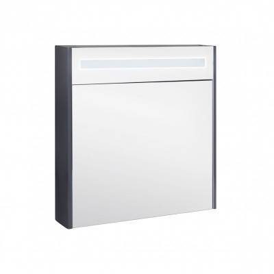 Будкрам купить Зеркальный шкаф подвесной Qtap Robin 700х730х145 Graphite с LED-подсветкой QT1377ZP7002G Зеркальный шкаф подвесной Qtap Robin 700х730х145 Graphite с LED-подсветкой QT1377ZP7002G 3