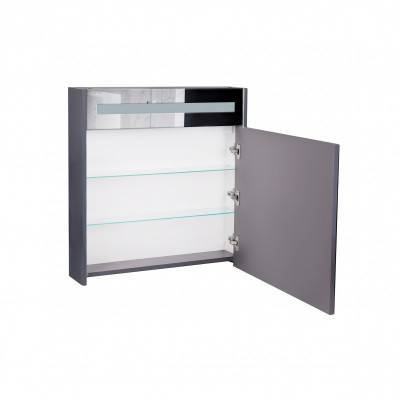 Будкрам купить Зеркальный шкаф подвесной Qtap Robin 700х730х145 Graphite с LED-подсветкой QT1377ZP7002G Зеркальный шкаф подвесной Qtap Robin 700х730х145 Graphite с LED-подсветкой QT1377ZP7002G 5