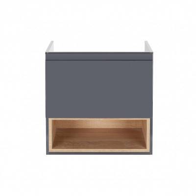 Будкрам купить Тумба подвесная Qtap Robin 600х580х437 Graphite/Whitish oak QT1374TPВ6002GWO Тумба подвесная Qtap Robin 600х580х437 Graphite/Whitish oak QT1374TPВ6002GWO 4