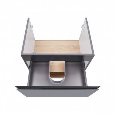 Будкрам купить Тумба подвесная Qtap Robin 600х580х437 Graphite/Whitish oak QT1374TPВ6002GWO Тумба подвесная Qtap Robin 600х580х437 Graphite/Whitish oak QT1374TPВ6002GWO 5