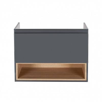Будкрам купити Тумба підвісна Qtap Robin 800х580х437 Graphite/Whitish oak Тумба підвісна Qtap Robin 800х580х437 Graphite/Whitish oak 4