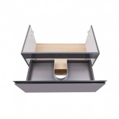 Будкрам купити Тумба підвісна Qtap Robin 800х580х437 Graphite/Whitish oak Тумба підвісна Qtap Robin 800х580х437 Graphite/Whitish oak 5