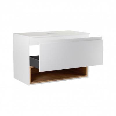 Будкрам купить Тумба подвесная Qtap Robin 700х476х437 White/Whitish oak со столешницей QT1379TPН7001WWO Тумба подвесная Qtap Robin 700х476х437 White/Whitish oak со столешницей QT1379TPН7001WWO 3
