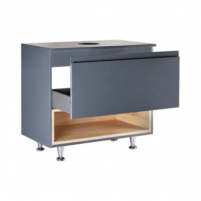 Будкрам купити Тумба для підлоги Qtap Robin 700х616х437 Graphite/Whitish oak зі стільницею QT1380TNН7002GWO Тумба для підлоги Qtap Robin 700х616х437 Graphite/Whitish oak зі стільницею QT1380TNН7002GWO 3