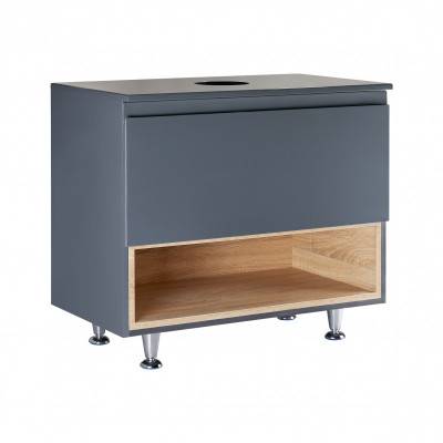 Будкрам купить Тумба напольная Qtap Robin 800х616х437 Graphite/Whitish oak со столешницей QT1380TNН8002GWO Тумба напольная Qtap Robin 800х616х437 Graphite/Whitish oak со столешницей QT1380TNН8002GWO 1_small