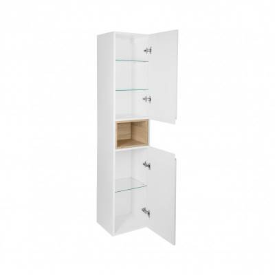 Будкрам купить Пенал подвесной Qtap Robin 350х1650х316 White/Whitish oak QT1376PP1651RWWO Пенал подвесной Qtap Robin 350х1650х316 White/Whitish oak QT1376PP1651RWWO 4