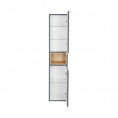 Будкрам купить Пенал подвесной Qtap Robin 350х1650х316 Graphite/Whitish oak QT1376PP1652RGWO Пенал подвесной Qtap Robin 350х1650х316 Graphite/Whitish oak QT1376PP1652RGWO 5