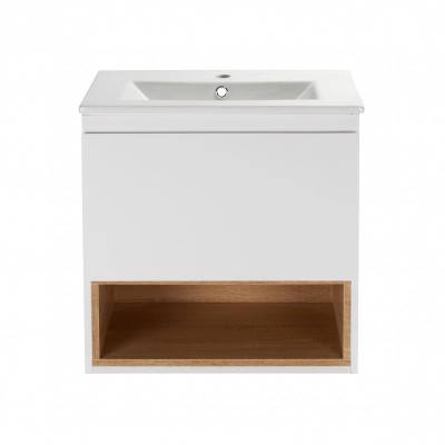 Будкрам купить Комплект Qtap Robin 600х580х437 White/Whitish oak тумба подвесная + раковина врезная QT1372TPВ6001WWO Комплект Qtap Robin 600х580х437 White/Whitish oak тумба подвесная + раковина врезная QT1372TPВ6001WWO 5