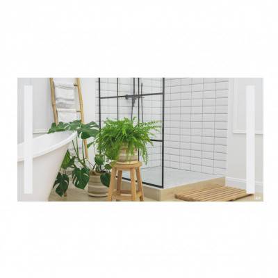 Будкрам купить Зеркало Qtap Mideya New 1200х600 с LED-подсветкой QT20783502W