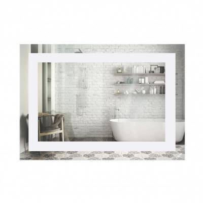 Будкрам купить Зеркало Qtap Mideya Quadro 500х700 с LED-подсветкой, Reverse QT20781004W