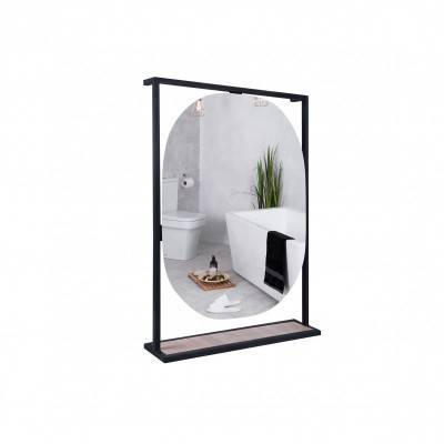 Будкрам купити Дзеркало Qtap Taurus 600х850х140 Black/Whitish oak з LED-підсвічуванням QT2478ZP600BWO Дзеркало Qtap Taurus 600х850х140 Black/Whitish oak з LED-підсвічуванням QT2478ZP600BWO 3