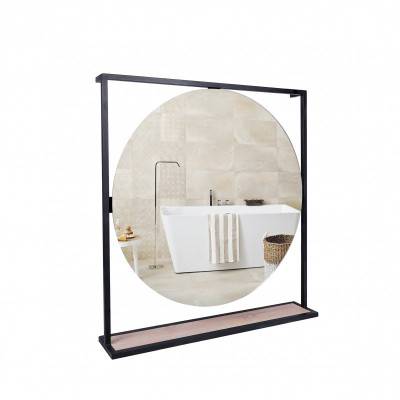 Будкрам купити Дзеркало Qtap Taurus 800х850х140 Black/Whitish oak з LED-підсвічуванням QT2478ZP800BWO Дзеркало Qtap Taurus 800х850х140 Black/Whitish oak з LED-підсвічуванням QT2478ZP800BWO 3