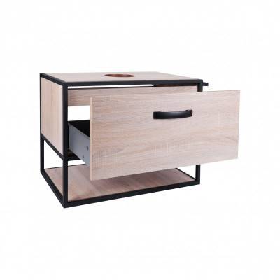 Будкрам купить Тумба подвесная Qtap Taurus 700х476х469 Whitish oak со столешницей QT2479TPT703WO Тумба подвесная Qtap Taurus 700х476х469 Whitish oak со столешницей QT2479TPT703WO 3