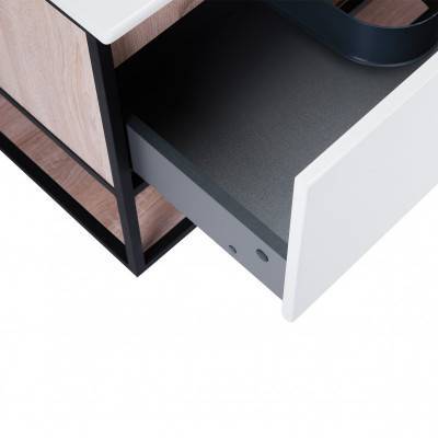 Будкрам купить Комплект Qtap Taurus 700х580х437 White/Whitish oak тумба подвесная + раковина врезная QT2472TPT703WWO Комплект Qtap Taurus 700х580х437 White/Whitish oak тумба подвесная + раковина врезная QT2472TPT703WWO 6