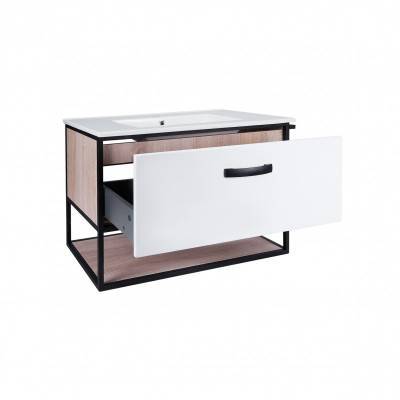 Будкрам купить Комплект Qtap Taurus 800х580х437 White/Whitish oak тумба подвесная + раковина врезная QT2472TPT803WWO Комплект Qtap Taurus 800х580х437 White/Whitish oak тумба подвесная + раковина врезная QT2472TPT803WWO 3