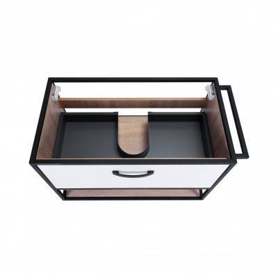 Будкрам купить Комплект Qtap Taurus 800х580х437 White/Whitish oak тумба подвесная + раковина врезная QT2472TPT803WWO Комплект Qtap Taurus 800х580х437 White/Whitish oak тумба подвесная + раковина врезная QT2472TPT803WWO 9