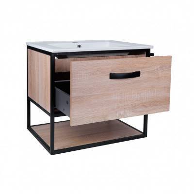 Будкрам купить Комплект Qtap Taurus 600х580х437 Whitish oak тумба подвесная + раковина врезная QT2472TPT603WO Комплект Qtap Taurus 600х580х437 Whitish oak тумба подвесная + раковина врезная QT2472TPT603WO 3