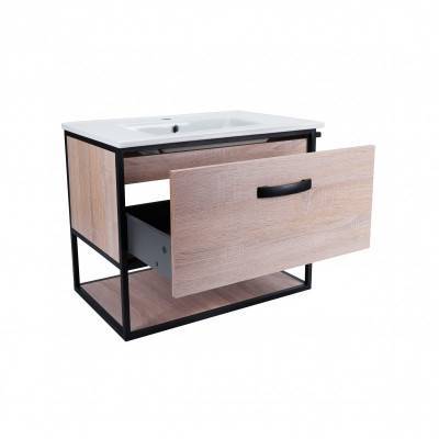 Будкрам купить Комплект Qtap Taurus 700х580х437 Whitish oak тумба подвесная + раковина врезная QT2472TPT703WO Комплект Qtap Taurus 700х580х437 Whitish oak тумба подвесная + раковина врезная QT2472TPT703WO 3