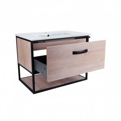 Будкрам купить Комплект Qtap Taurus 800х580х437 Whitish oak тумба подвесная + раковина врезная QT2472TPT803WO Комплект Qtap Taurus 800х580х437 Whitish oak тумба подвесная + раковина врезная QT2472TPT803WO 3