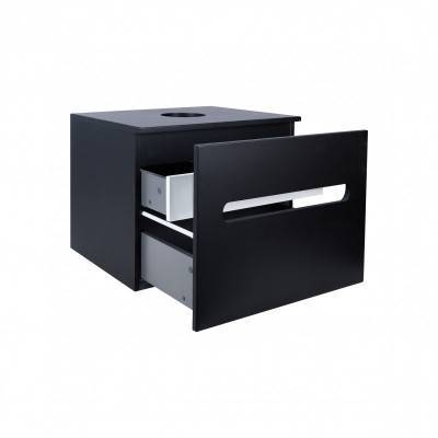 Будкрам купить Тумба подвесная Qtap Virgo 600х476х469 Black/White со столешницей QT1879TPА602BW Тумба подвесная Qtap Virgo 600х476х469 Black/White со столешницей QT1879TPА602BW 3