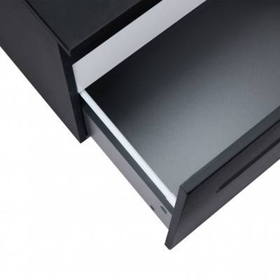 Будкрам купить Тумба подвесная Qtap Virgo 600х476х469 Black/White со столешницей QT1879TPА602BW Тумба подвесная Qtap Virgo 600х476х469 Black/White со столешницей QT1879TPА602BW 6