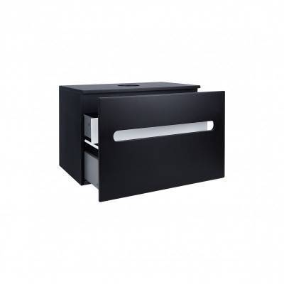 Будкрам купить Тумба подвесная Qtap Virgo 700х476х469 Black/White со столешницей QT1879TPА702BW Тумба подвесная Qtap Virgo 700х476х469 Black/White со столешницей QT1879TPА702BW 3