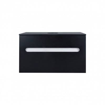 Будкрам купить Тумба подвесная Qtap Virgo 800х476х469 Black/White со столешницей QT1879TPА802BW Тумба подвесная Qtap Virgo 800х476х469 Black/White со столешницей QT1879TPА802BW 3