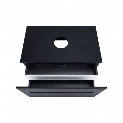 Будкрам купить Тумба подвесная Qtap Virgo 800х476х469 Black/White со столешницей QT1879TPА802BW Тумба подвесная Qtap Virgo 800х476х469 Black/White со столешницей QT1879TPА802BW 5