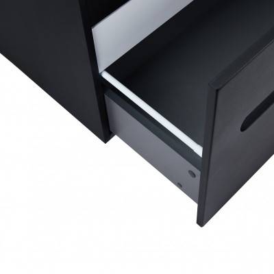 Будкрам купить Тумба подвесная Qtap Virgo 800х476х469 Black/White со столешницей QT1879TPА802BW Тумба подвесная Qtap Virgo 800х476х469 Black/White со столешницей QT1879TPА802BW 6