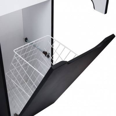 Будкрам купить Пенал подвесной Qtap Virgo 350х1600х316 Black/White с корзиной для белья QT1876PP1652KRBW Пенал подвесной Qtap Virgo 350х1600х316 Black/White с корзиной для белья QT1876PP1652KRBW 7