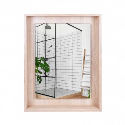 Будкрам купити Дзеркальна шафа підвісна Qtap Pisces 600х800х140 Whitish oak з LED-підсвічуванням QT2577ZP6003WO Дзеркальна шафа підвісна Qtap Pisces 600х800х140 Whitish oak з LED-підсвічуванням QT2577ZP6003WO 4