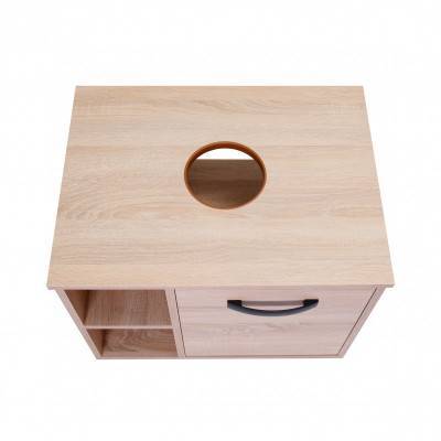 Будкрам купить Тумба подвесная Qtap Pisces 600х480х470 Whitish oak со столешницей QT2579TPL603WO Тумба подвесная Qtap Pisces 600х480х470 Whitish oak со столешницей QT2579TPL603WO 9