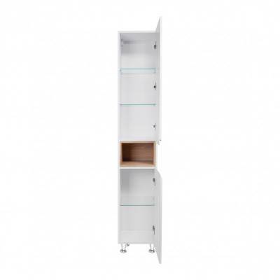 Будкрам купить Пенал напольный Qtap Robin 350х1950х316 White/Whitish oak QT1376PN1651RWWO Пенал напольный Qtap Robin 350х1950х316 White/Whitish oak QT1376PN1651RWWO 4