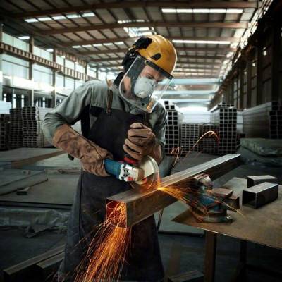 Будкрам купити Кутова шліфувальна машина Bosch Professional GWS 12-125 S з регулюванням та антивібраційною рукояткою Кутова шліфувальна машина Bosch Professional GWS 12-125 S з регулюванням та антивібраційною рукояткою 6