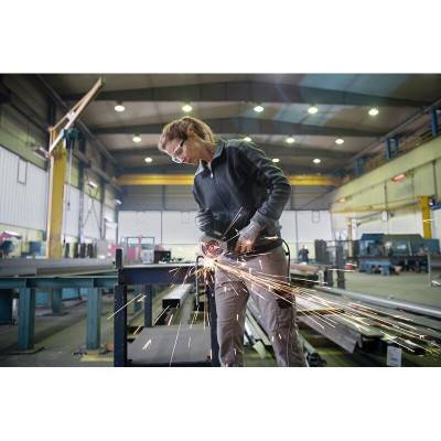 Будкрам купити Кутова шліфувальна машина Bosch Professional GWS 17-125 S з регулюванням, антивібраційною рукояткою та пиловим фільтром Кутова шліфувальна машина Bosch Professional GWS 17-125 S з регулюванням, антивібраційною рукояткою та пиловим фільтром 12