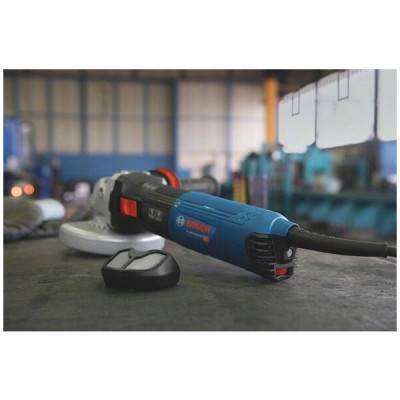 Будкрам купити Кутова шліфувальна машина Bosch Professional GWS 17-125 S з регулюванням, антивібраційною рукояткою та пиловим фільтром Кутова шліфувальна машина Bosch Professional GWS 17-125 S з регулюванням, антивібраційною рукояткою та пиловим фільтром 7