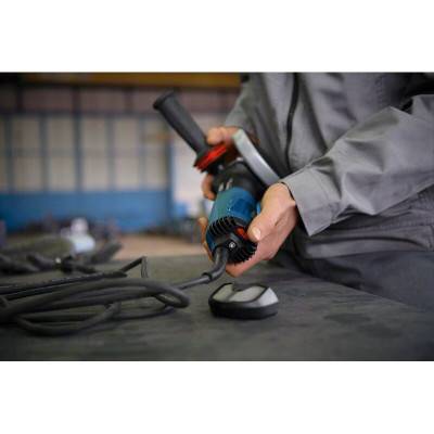 Будкрам купити Кутова шліфувальна машина Bosch Professional GWS 17-125 S з регулюванням, антивібраційною рукояткою та пиловим фільтром Кутова шліфувальна машина Bosch Professional GWS 17-125 S з регулюванням, антивібраційною рукояткою та пиловим фільтром 9