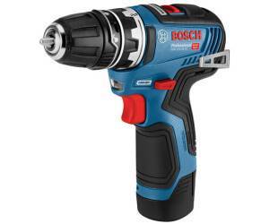 Будкрам купить Бесщеточный аккумуляторный шуруповерт Bosch Professional GSR 12V-35 FC, 2 акб, з/у, 4 насадки в кейсе