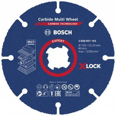 Будкрам купити Відрізний круг X-LOCK Carbide 125x22.23mm