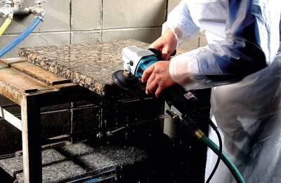 Будкрам купити Полірувальна шліфмашина для "мокрої" обробки каменю Полірувальна шліфмашина для "мокрої" обробки каменю 3