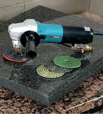 Будкрам купити Полірувальна шліфмашина для "мокрої" обробки каменю Полірувальна шліфмашина для "мокрої" обробки каменю 4