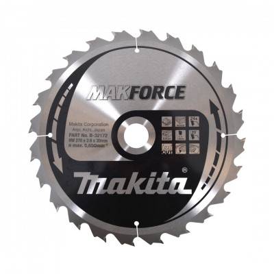 Будкрам купить Диск пильный по древесине MAKForce 270x30 мм 24Т