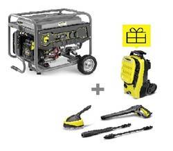 Будкрам купить Генератор PGG 3/1, 2,8 кВт + минимойка K 4 Compact UM