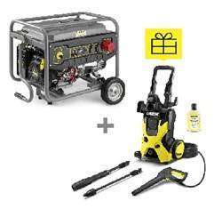 Будкрам купить Генератор PGG 8/3, 2 кВт / 7,5 кВт   +минимойка К 5