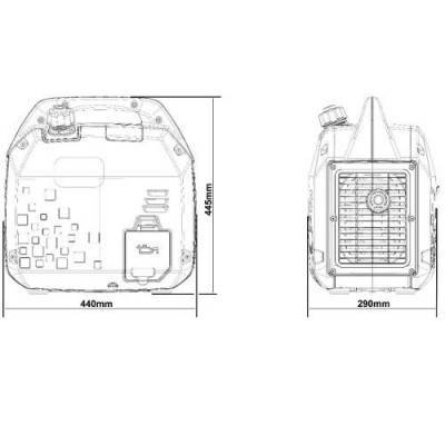 Будкрам купить Генератор инверторный бензиновый GENERGY LIMITED 1500i 1,6 кВт Генератор инверторный бензиновый GENERGY LIMITED 1500i 1,6 кВт 3