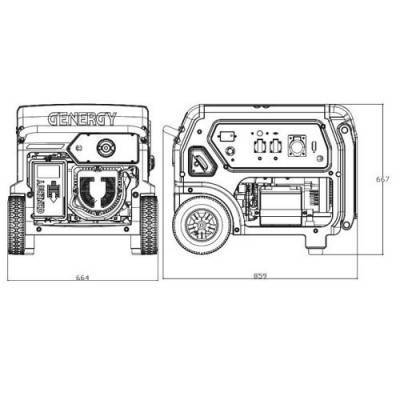 Будкрам купить Генератор бензиновый GENERGY FORMIGAL 7 кВт Генератор бензиновый GENERGY FORMIGAL 7 кВт 7