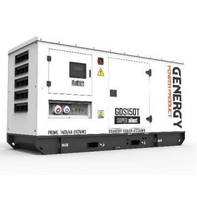 Будкрам купити Генератор дизельний GENERGY GDS150T 123 кВт